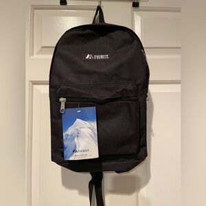 Everest Black Mini-Backpack